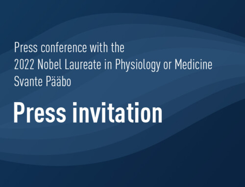 Press invitation – Dec 6, 3PM, Nobel forum