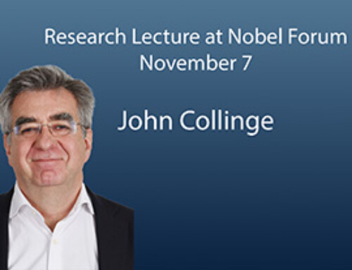 Research Lecture at Nobel Forum
