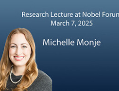 Research Lecture at Nobel Forum